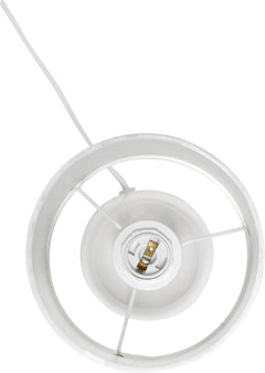 Ceramic Thimble Base 10.04" LED Table Lamp, off White (LT1134-OFF)