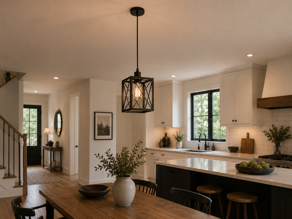 Mercer Cage Pendant Light
