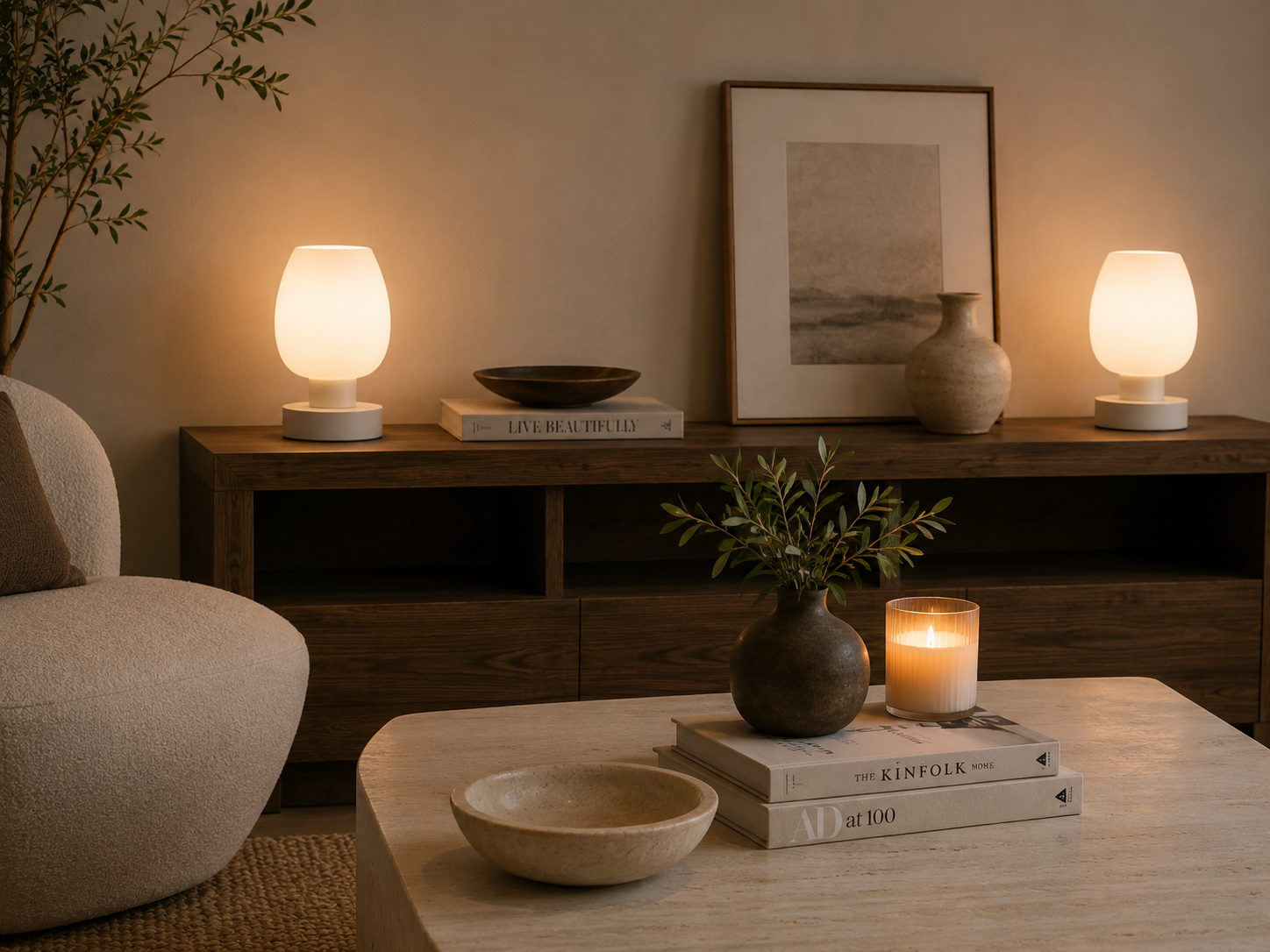Perrin Table Lamp Set