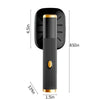 Portable Travel Steamer for Clothes Mini Steam Iron 180°Rotatable Handheld Steam Iron for Fabric Clothes Black