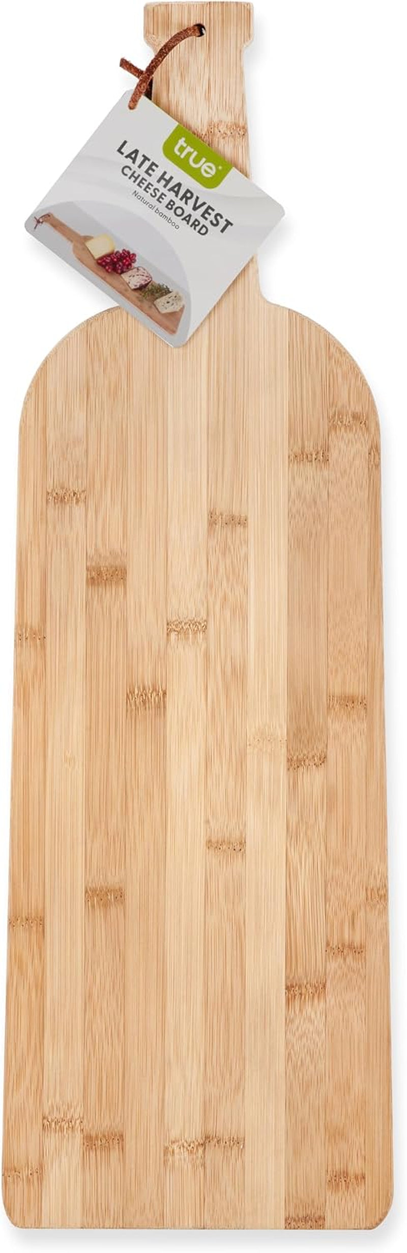 Late Harvest Cheese Board, Natural Bamboo Serving Boards for Breads Tortilla Chips Tacos Tapas, Appetizer Tray, Home Kitchen, 22" X 7", Set of 1