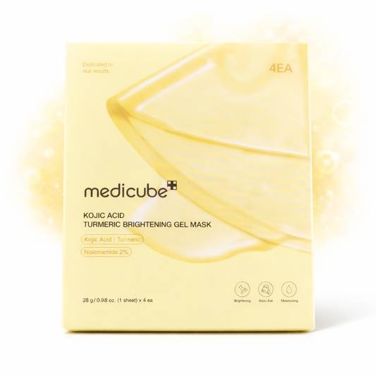 Deep Kojic Acid Turmeric Brightening Gel Mask (4 Pack)